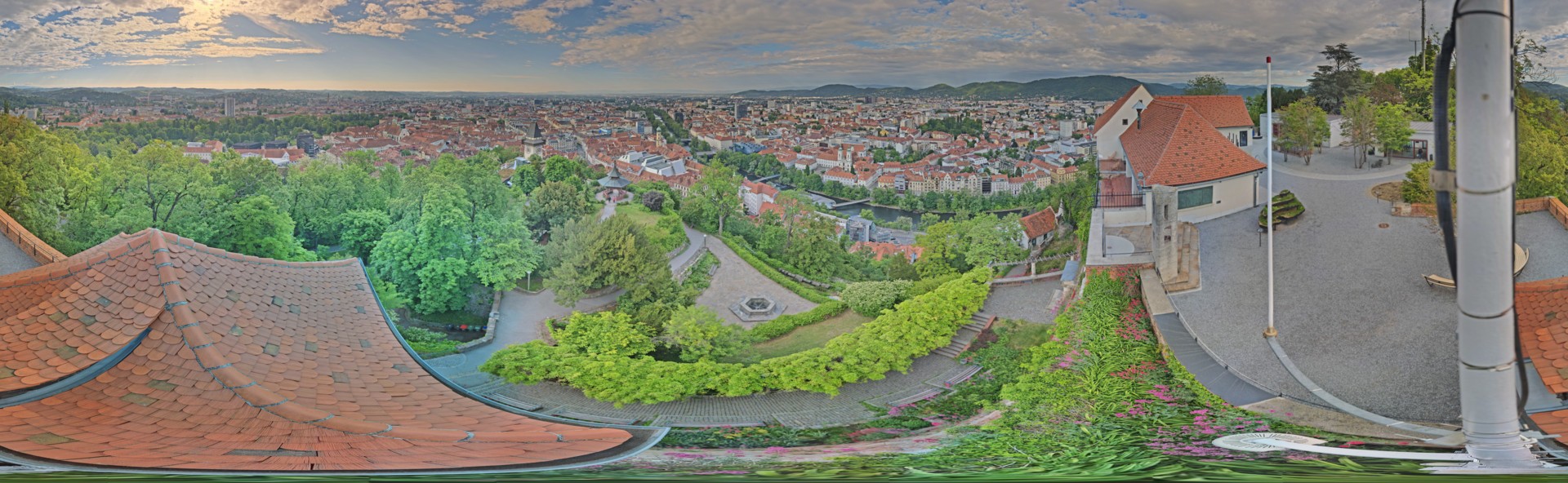 Archived image Graz: Webcam Castle Rock