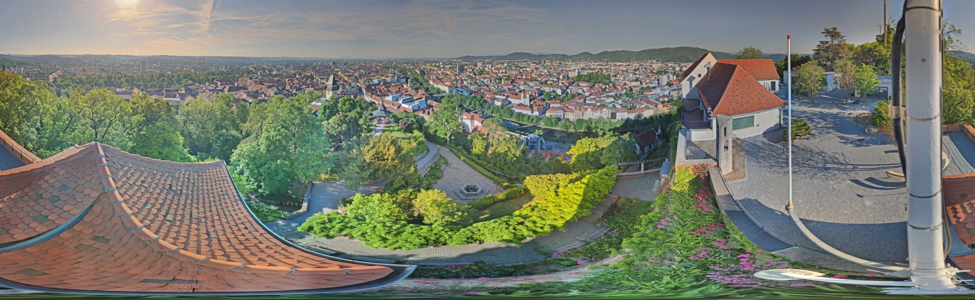 Archived image Graz: Webcam Castle Rock