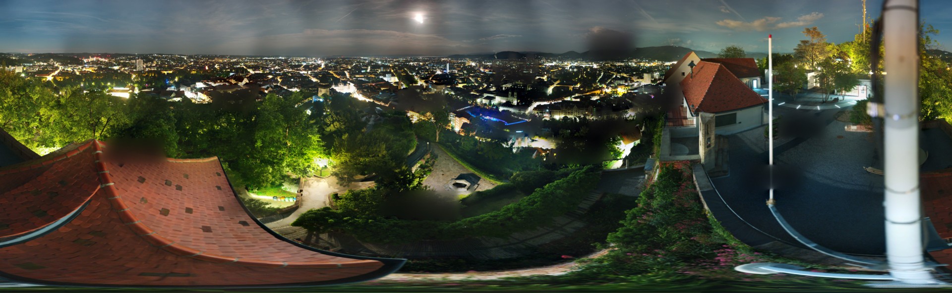 Archived image Graz: Webcam Castle Rock