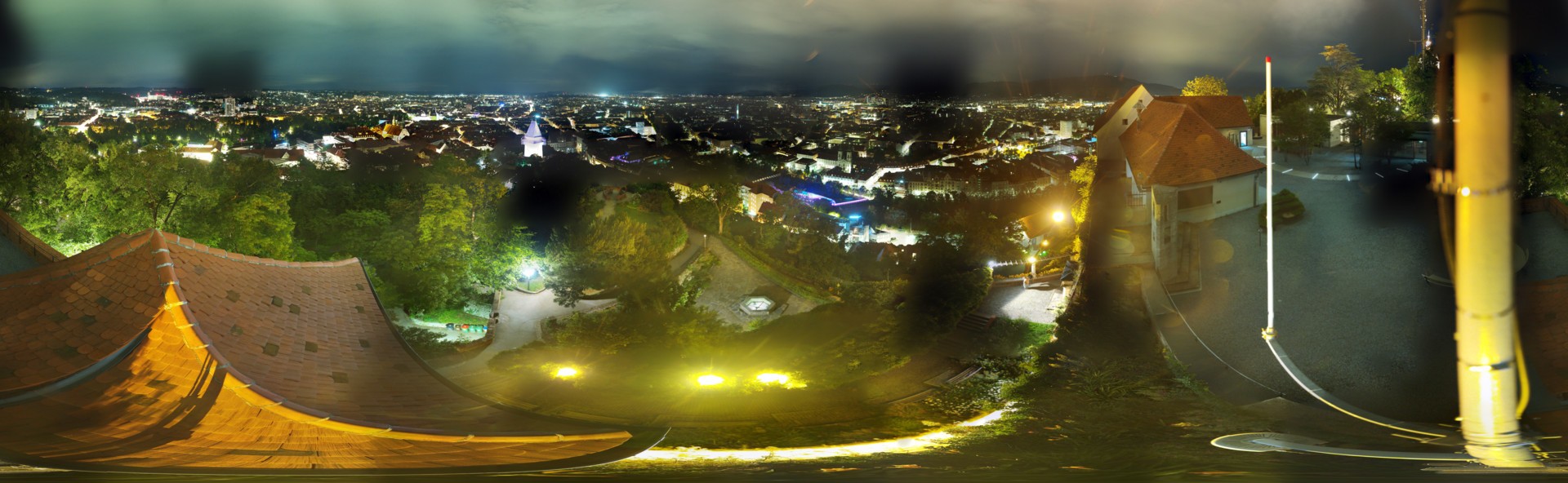 Archived image Graz: Webcam Castle Rock