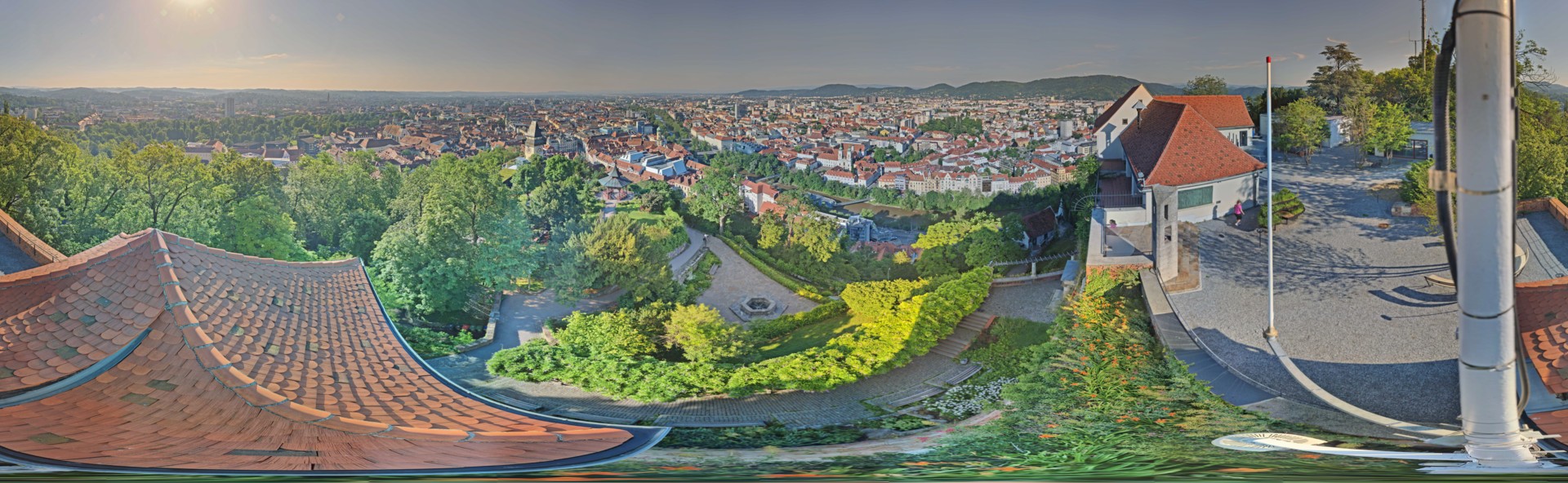 Archived image Graz: Webcam Castle Rock