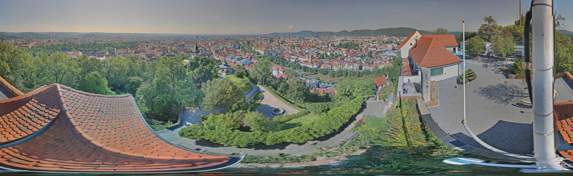 Archived image Graz: Webcam Castle Rock