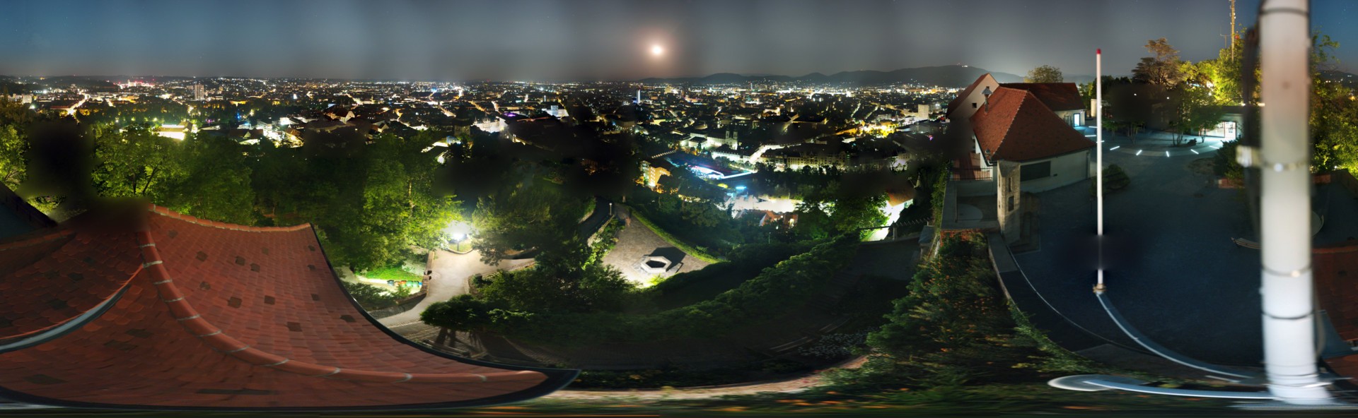 Archived image Graz: Webcam Castle Rock