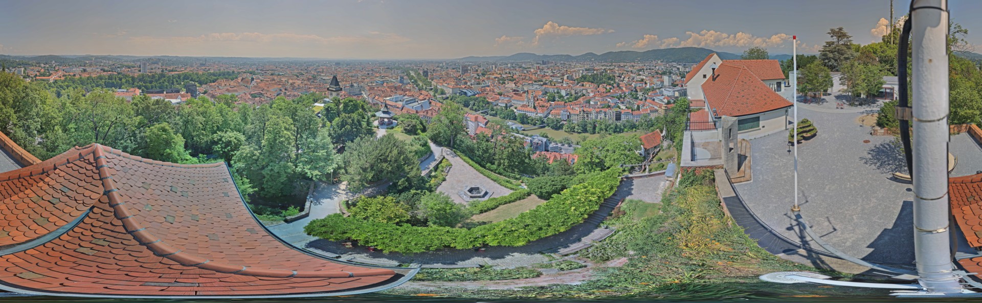 Archived image Graz: Webcam Castle Rock