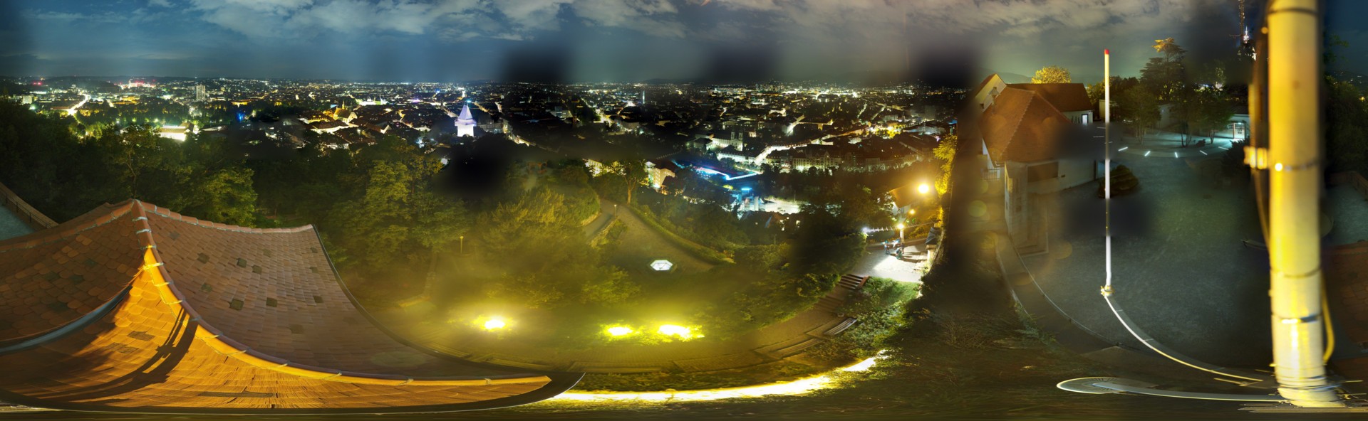 Archived image Graz: Webcam Castle Rock