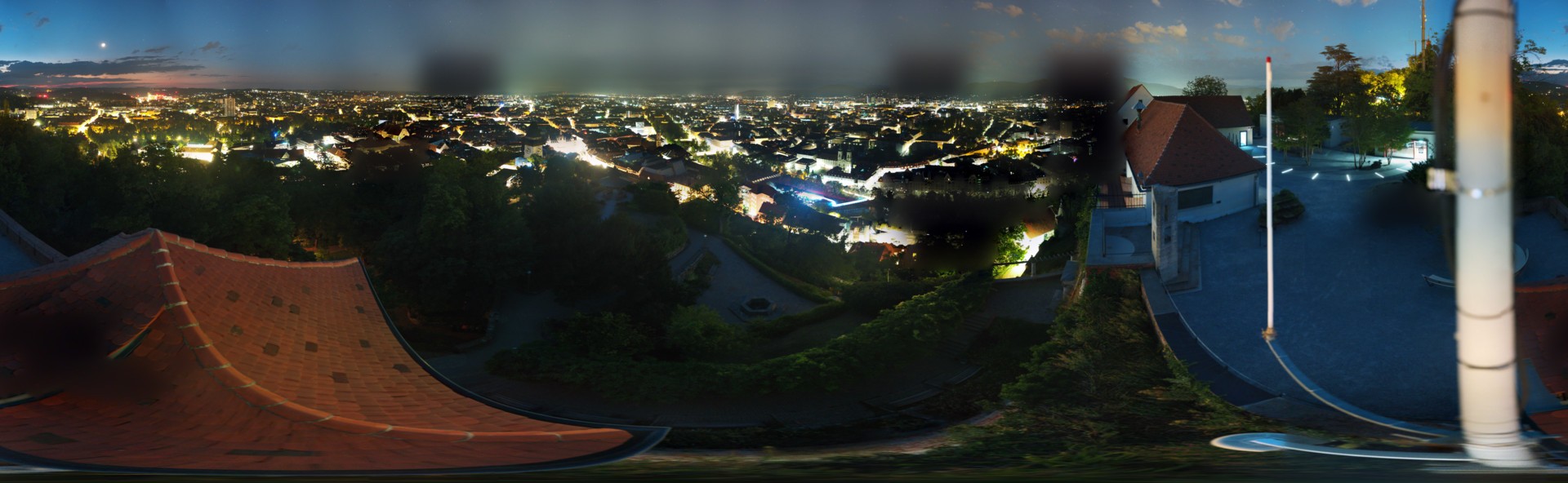 Archived image Graz: Webcam Castle Rock