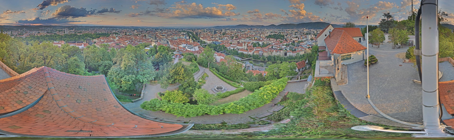 Archived image Graz: Webcam Castle Rock