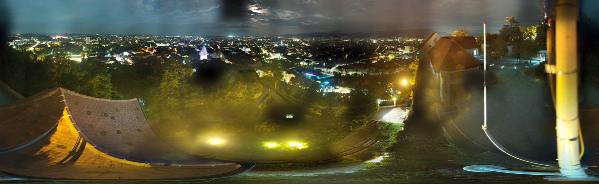 Archived image Graz: Webcam Castle Rock
