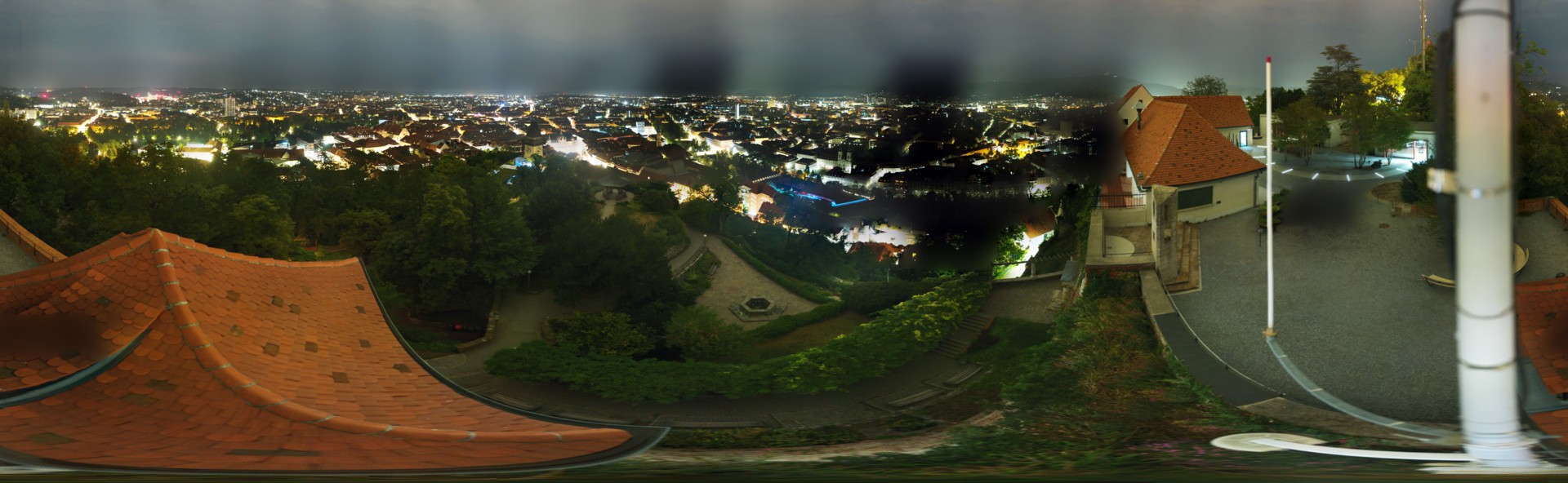 Archived image Graz: Webcam Castle Rock