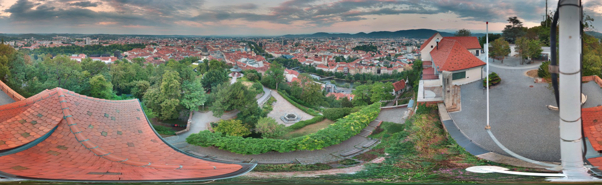 Archived image Graz: Webcam Castle Rock