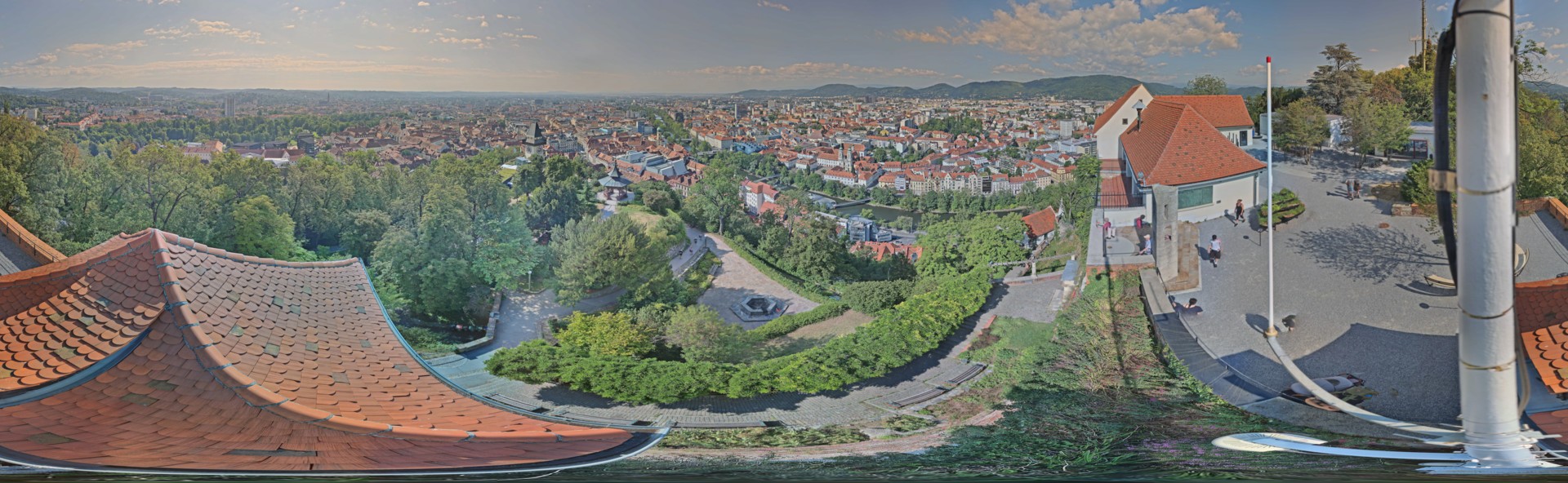 Archived image Graz: Webcam Castle Rock