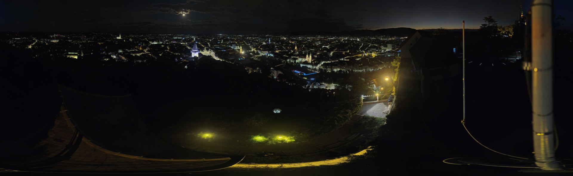 Archived image Graz: Webcam Castle Rock