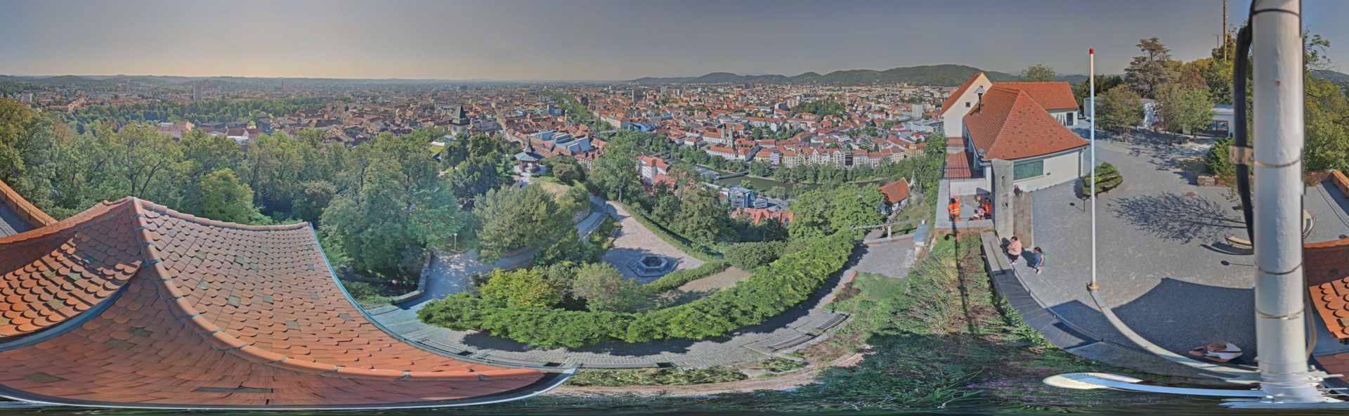 Archived image Graz: Webcam Castle Rock