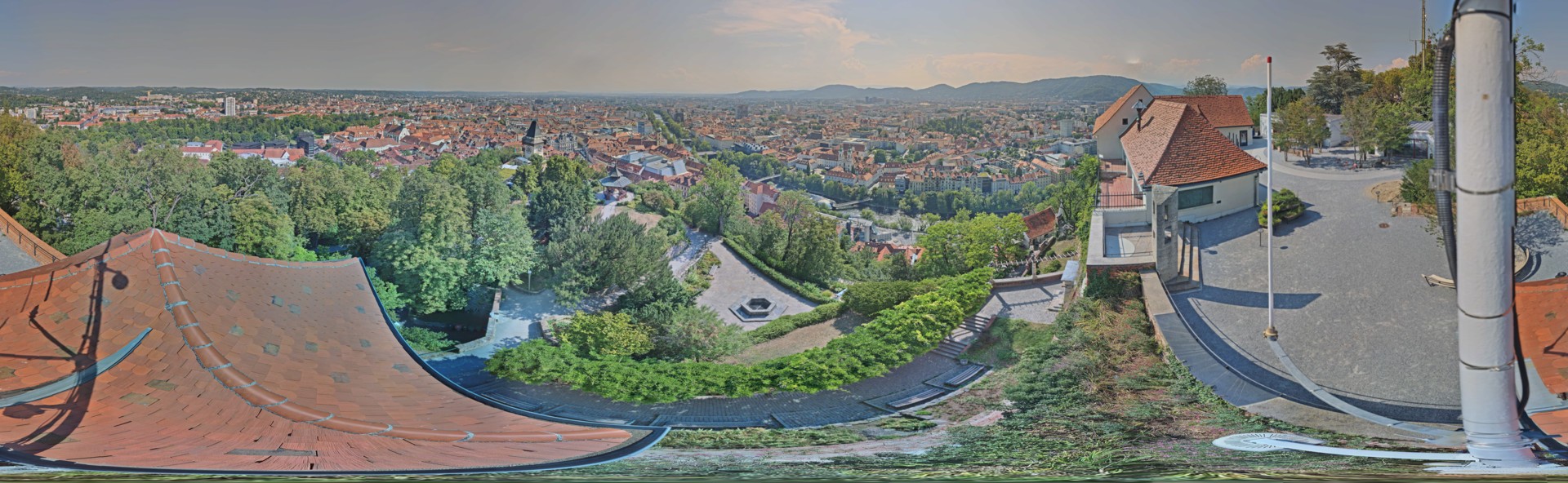 Archived image Graz: Webcam Castle Rock
