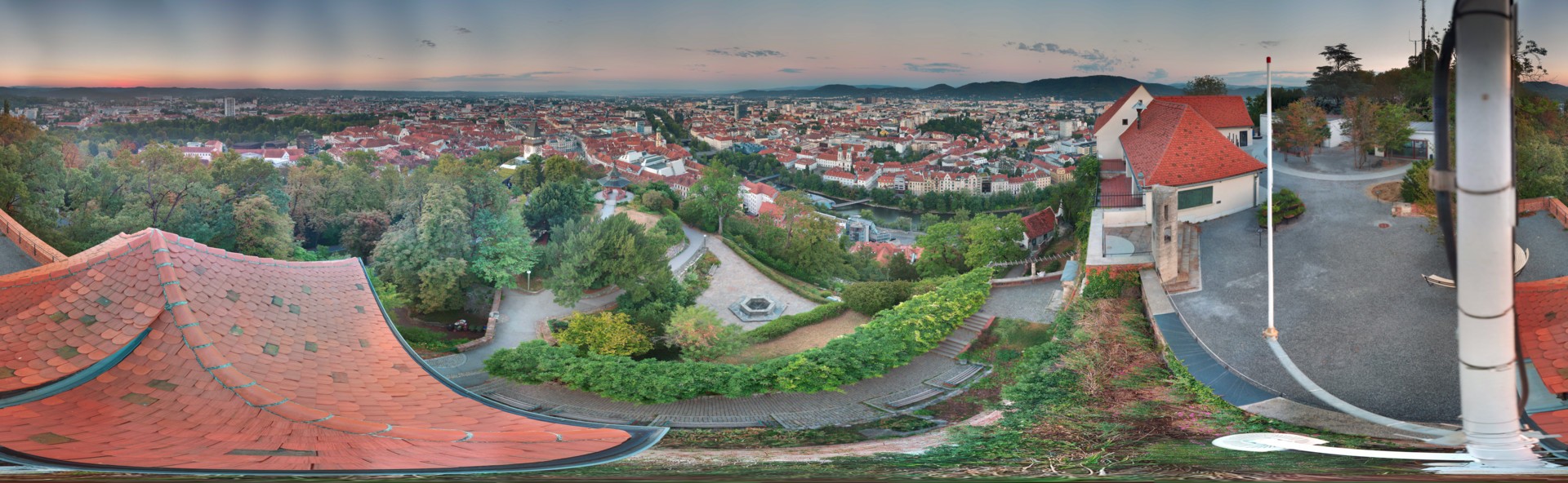 Archived image Graz: Webcam Castle Rock