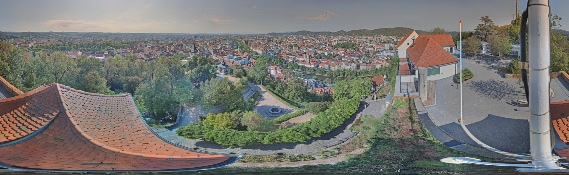 Archived image Graz: Webcam Castle Rock