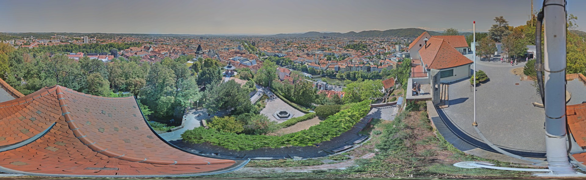Archived image Graz: Webcam Castle Rock
