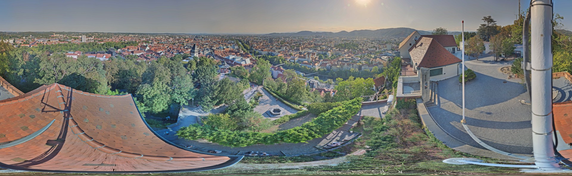 Archived image Graz: Webcam Castle Rock