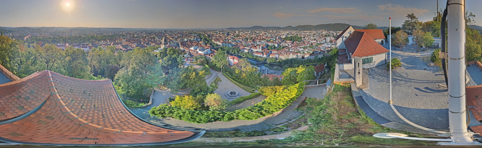 Archived image Graz: Webcam Castle Rock