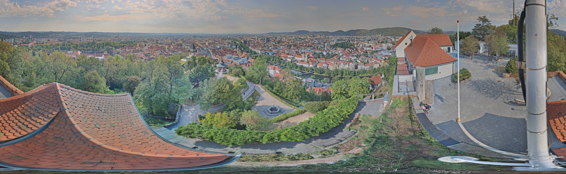 Archived image Graz: Webcam Castle Rock