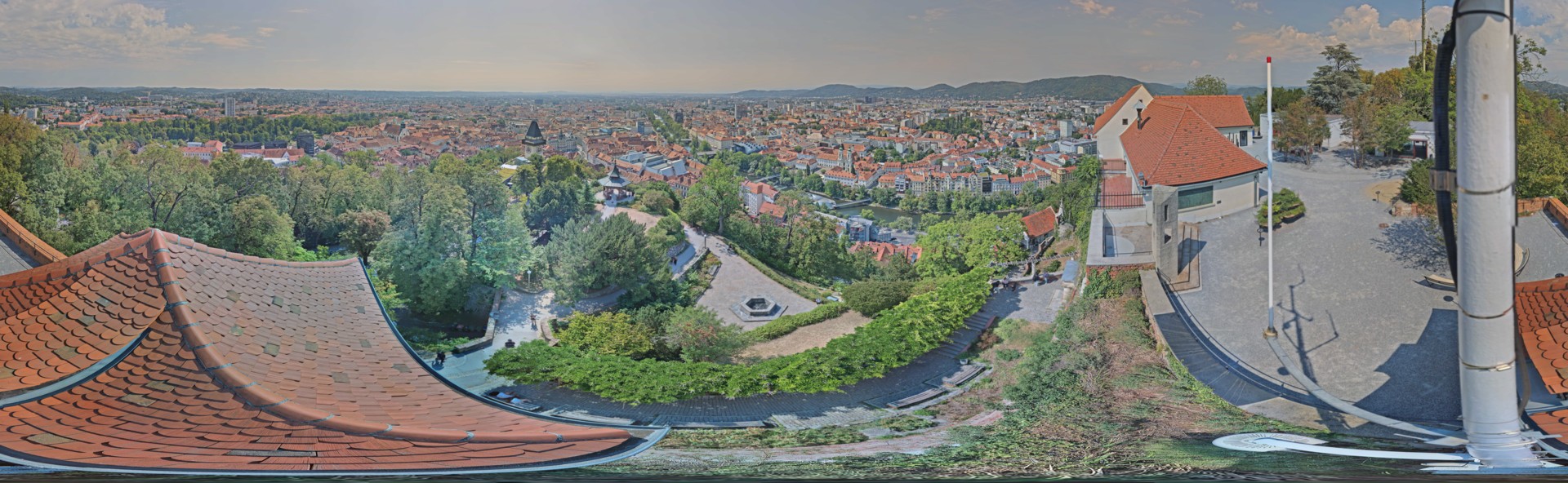 Archived image Graz: Webcam Castle Rock