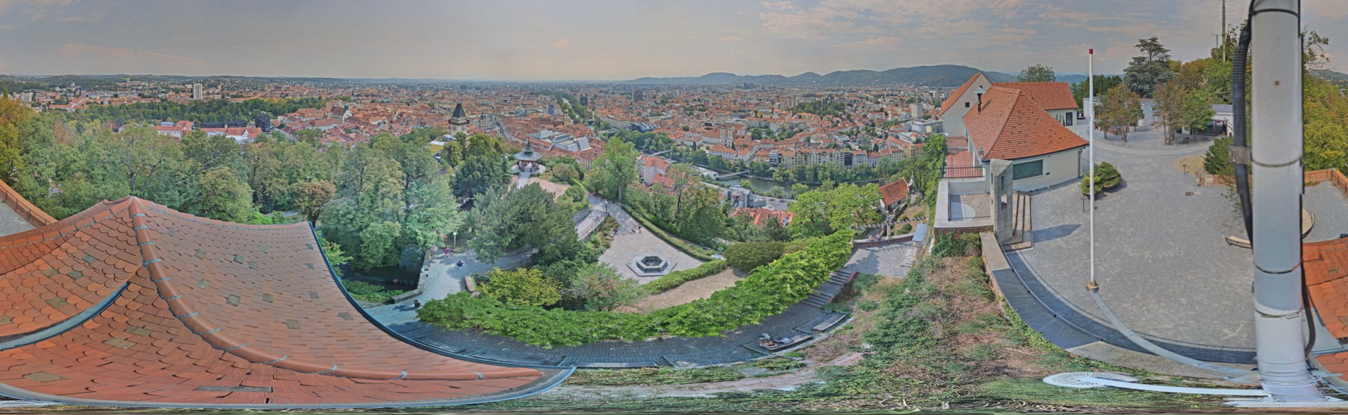Archived image Graz: Webcam Castle Rock