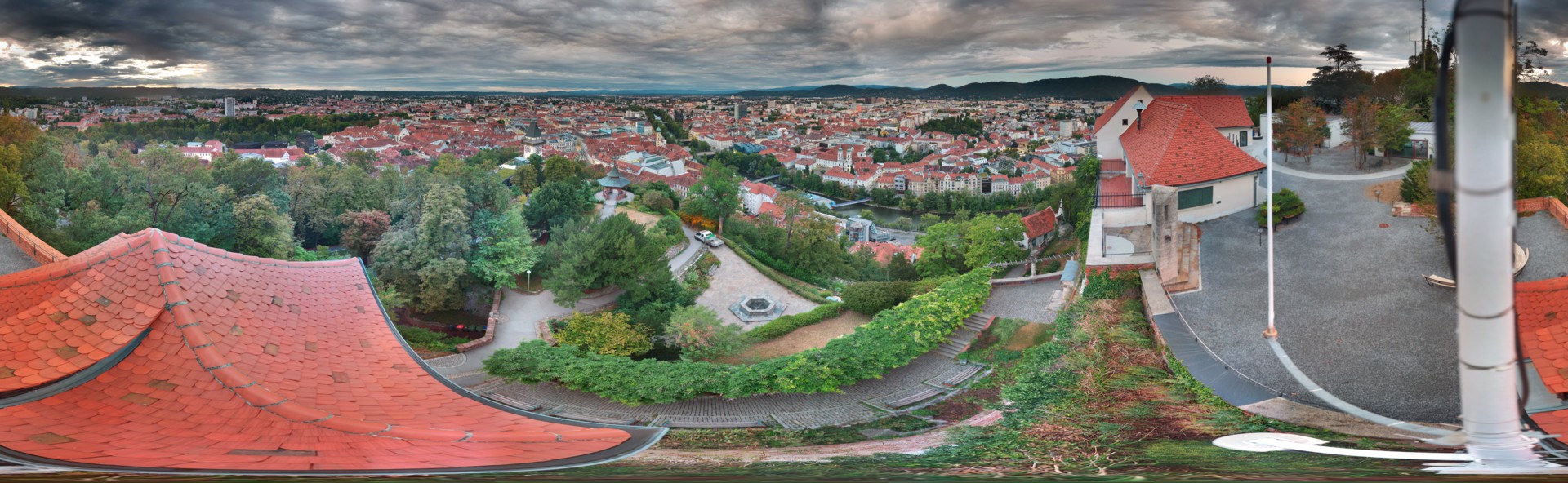Archived image Graz: Webcam Castle Rock