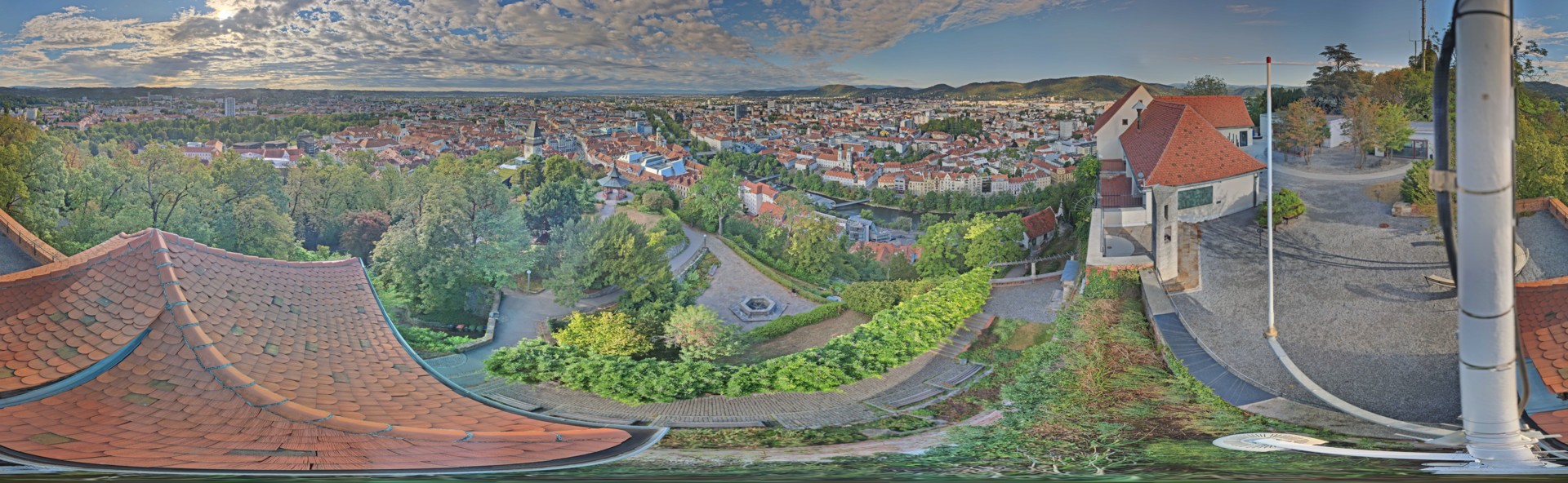 Archived image Graz: Webcam Castle Rock