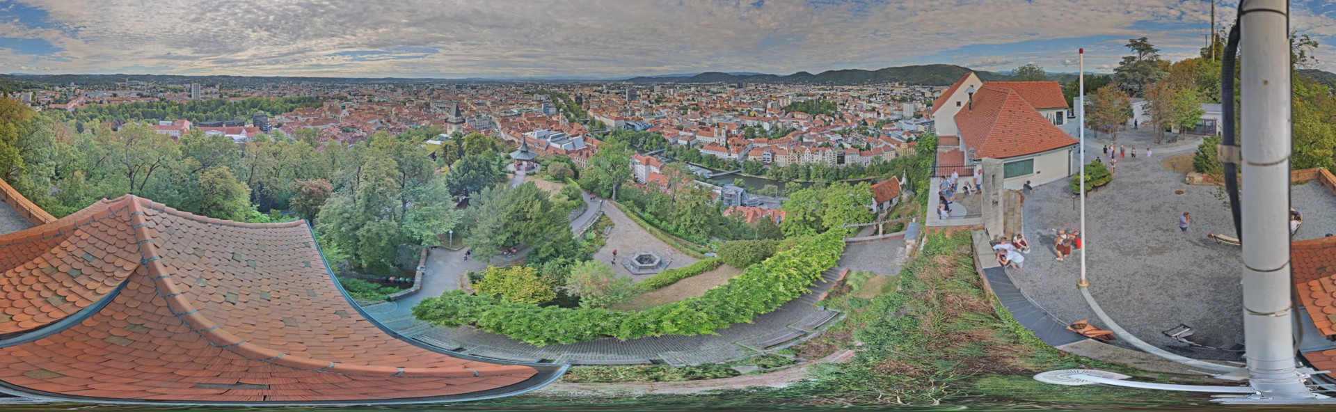 Archived image Graz: Webcam Castle Rock