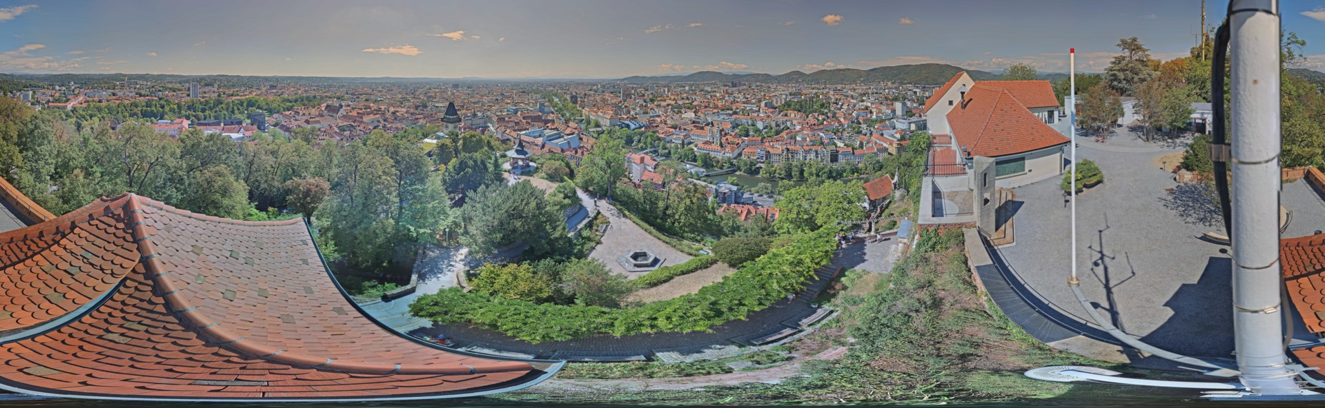 Archived image Graz: Webcam Castle Rock