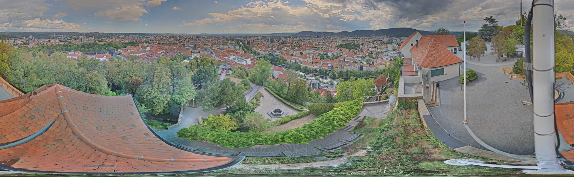 Archived image Graz: Webcam Castle Rock