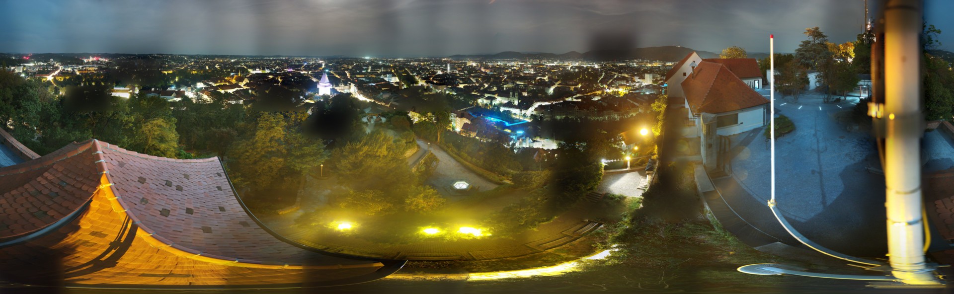 Archived image Graz: Webcam Castle Rock