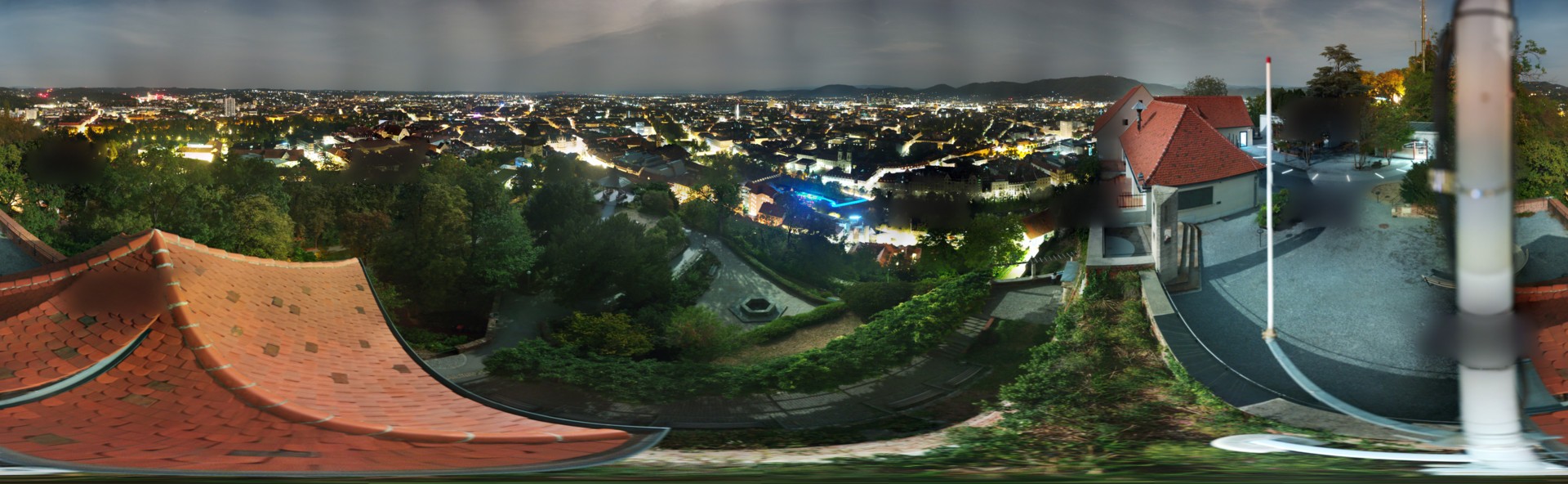Archived image Graz: Webcam Castle Rock