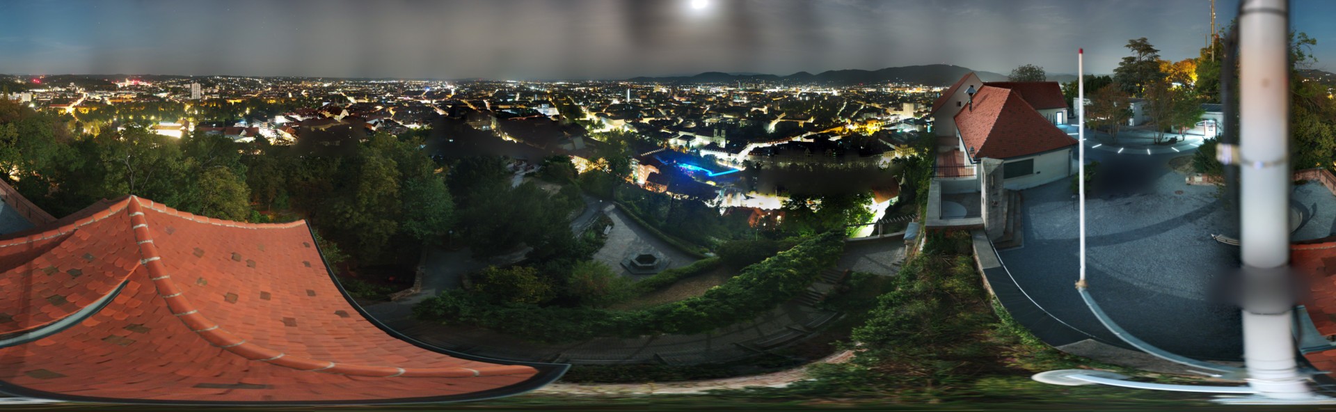 Archived image Graz: Webcam Castle Rock