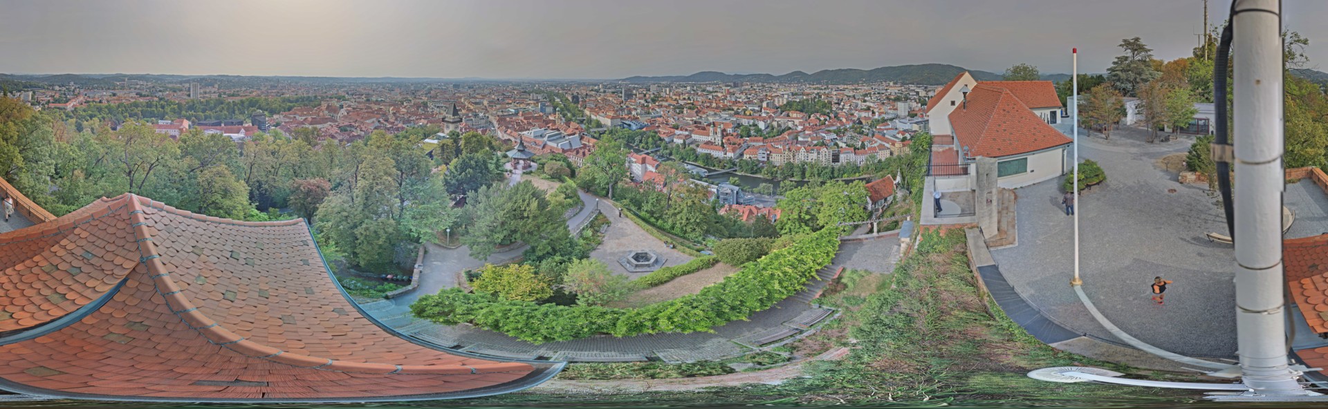 Archived image Graz: Webcam Castle Rock