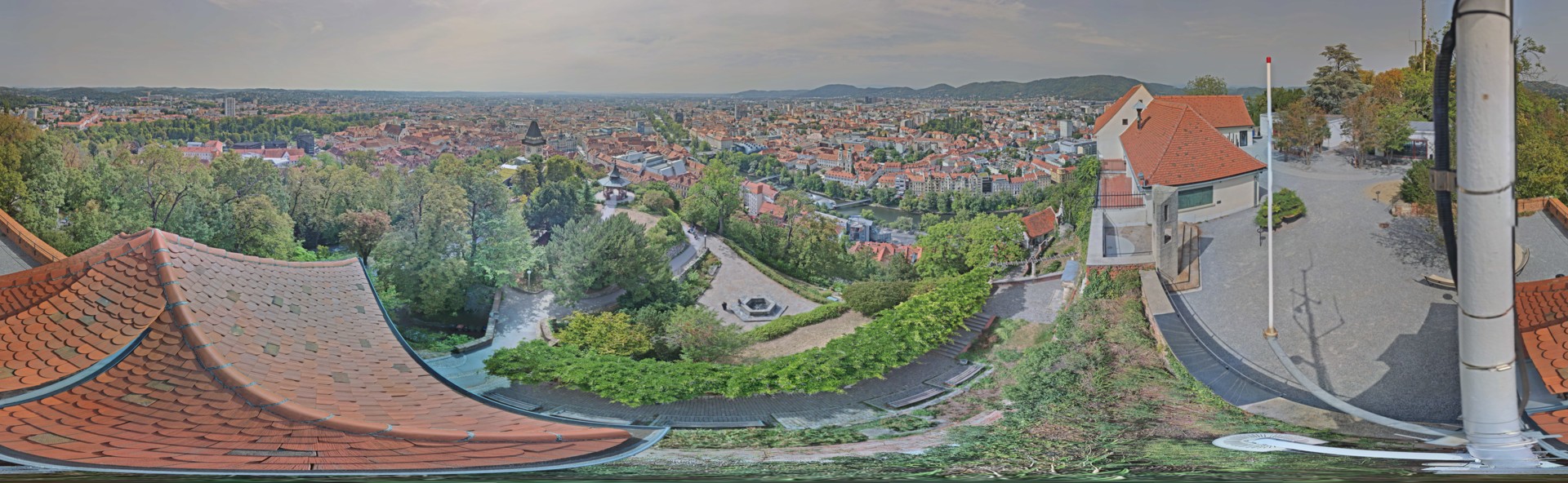 Archived image Graz: Webcam Castle Rock