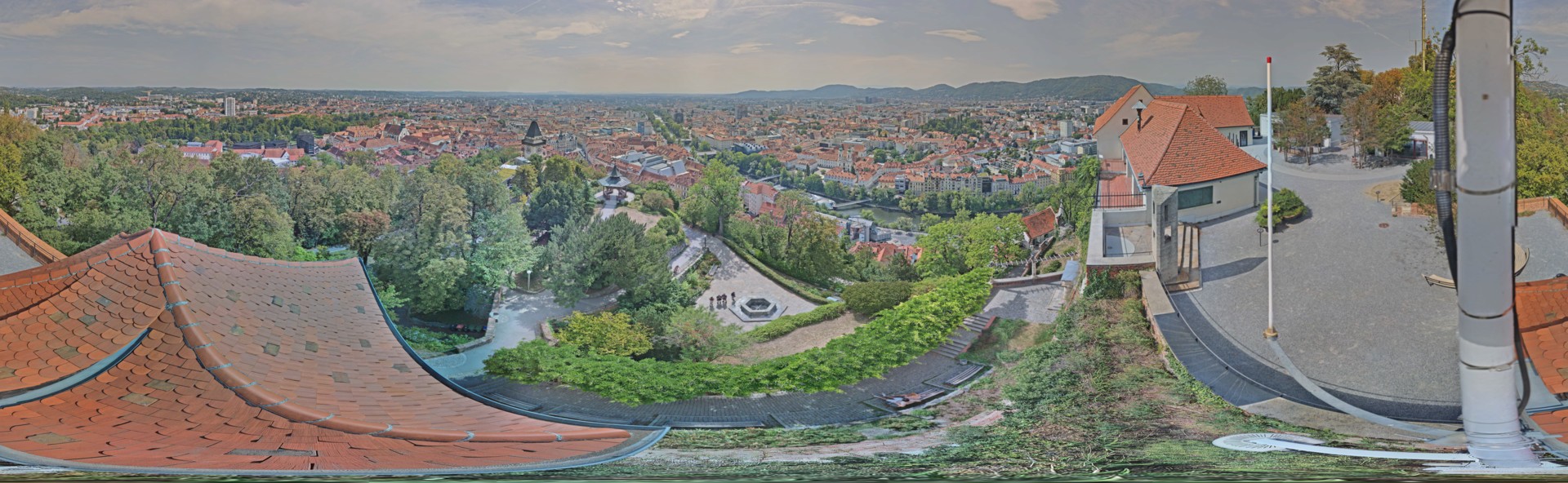 Archived image Graz: Webcam Castle Rock