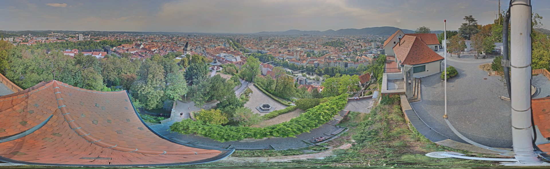 Archived image Graz: Webcam Castle Rock