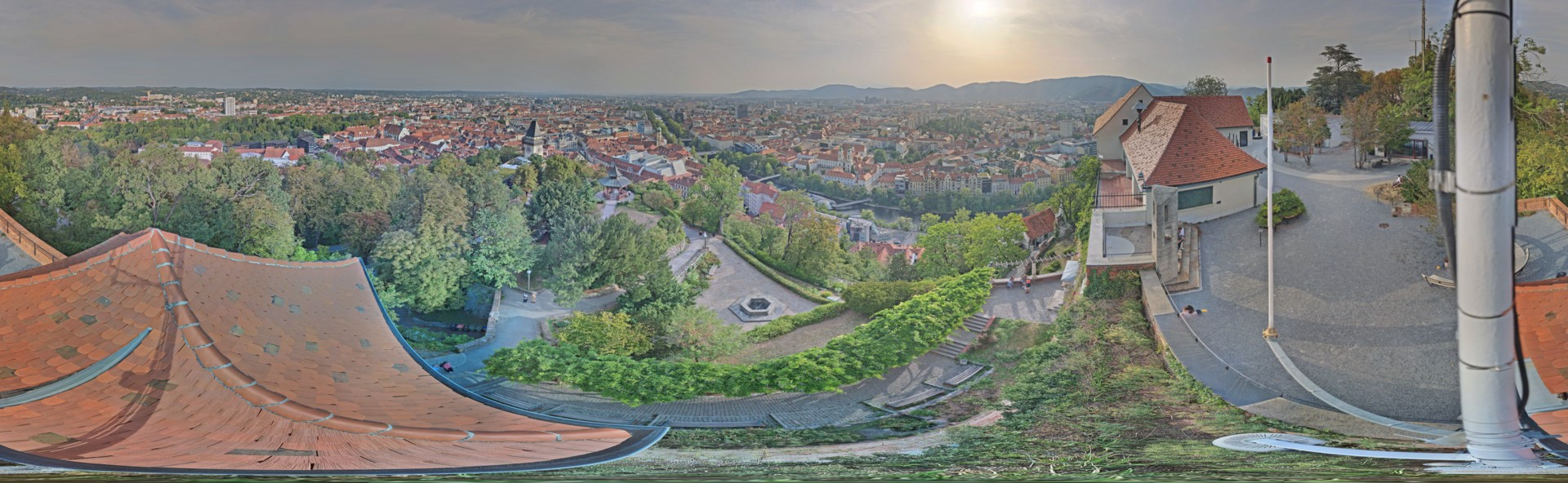 Archived image Graz: Webcam Castle Rock
