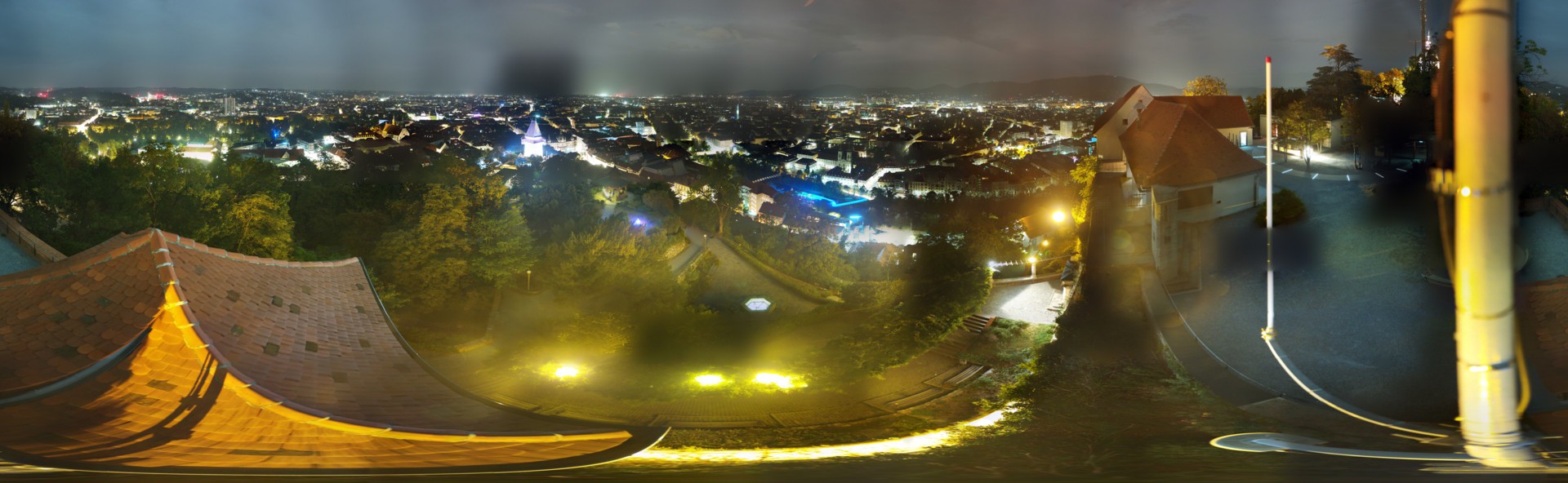 Archived image Graz: Webcam Castle Rock