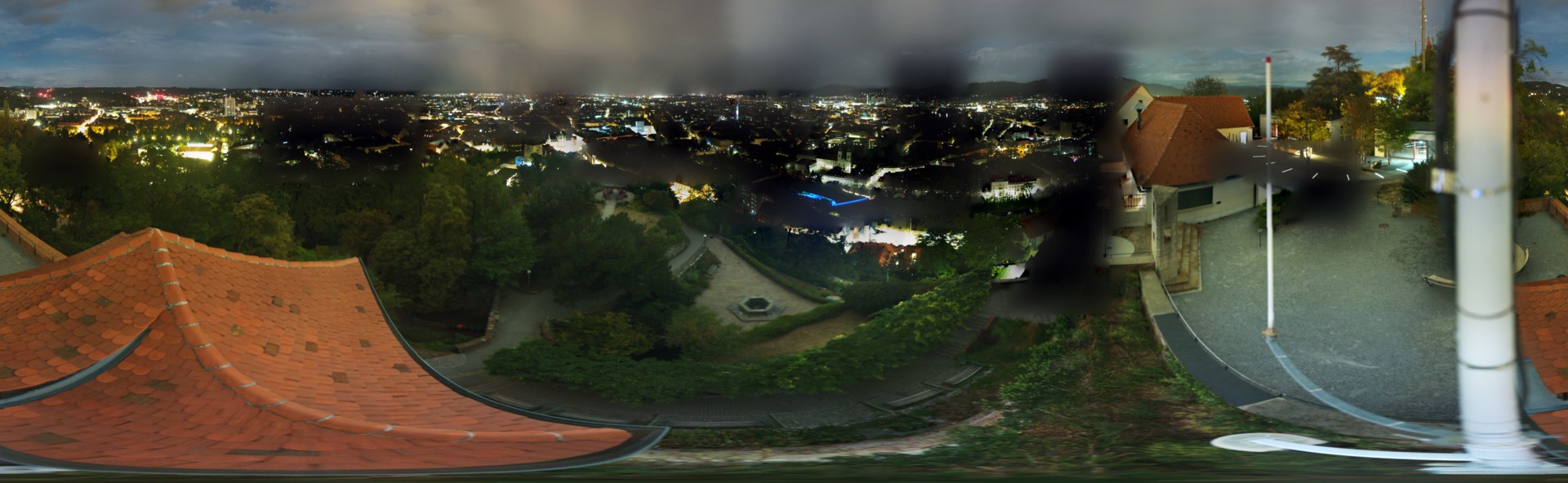 Archived image Graz: Webcam Castle Rock