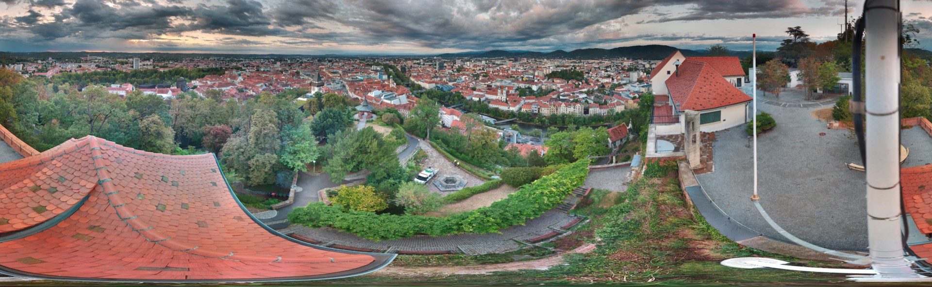 Archived image Graz: Webcam Castle Rock