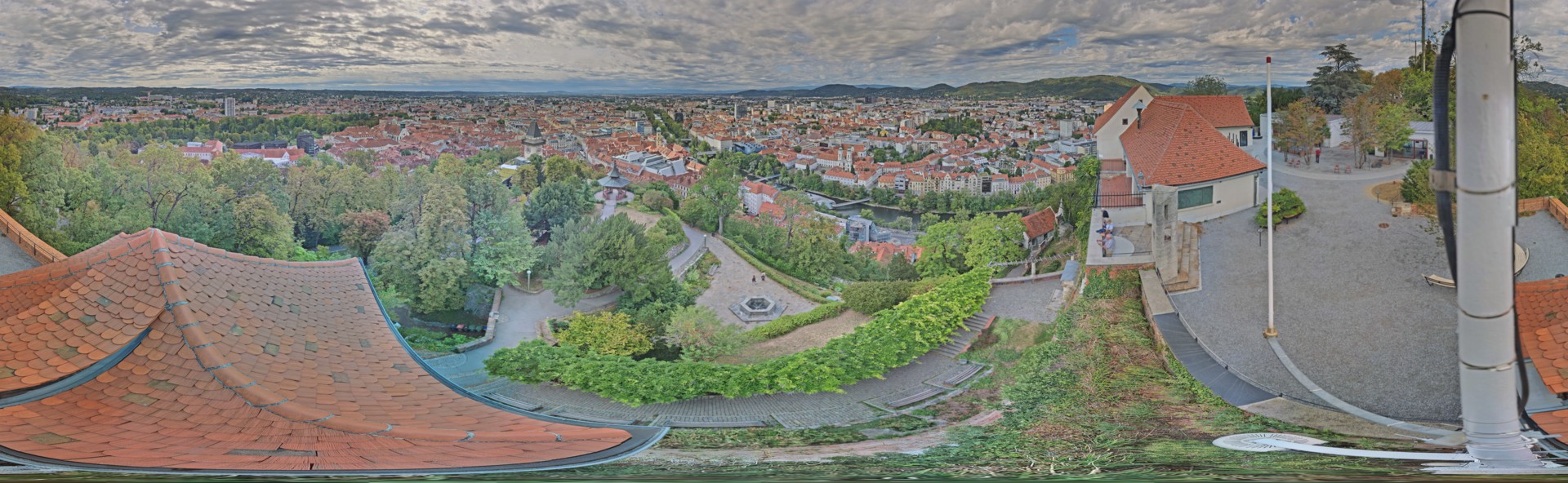 Archived image Graz: Webcam Castle Rock