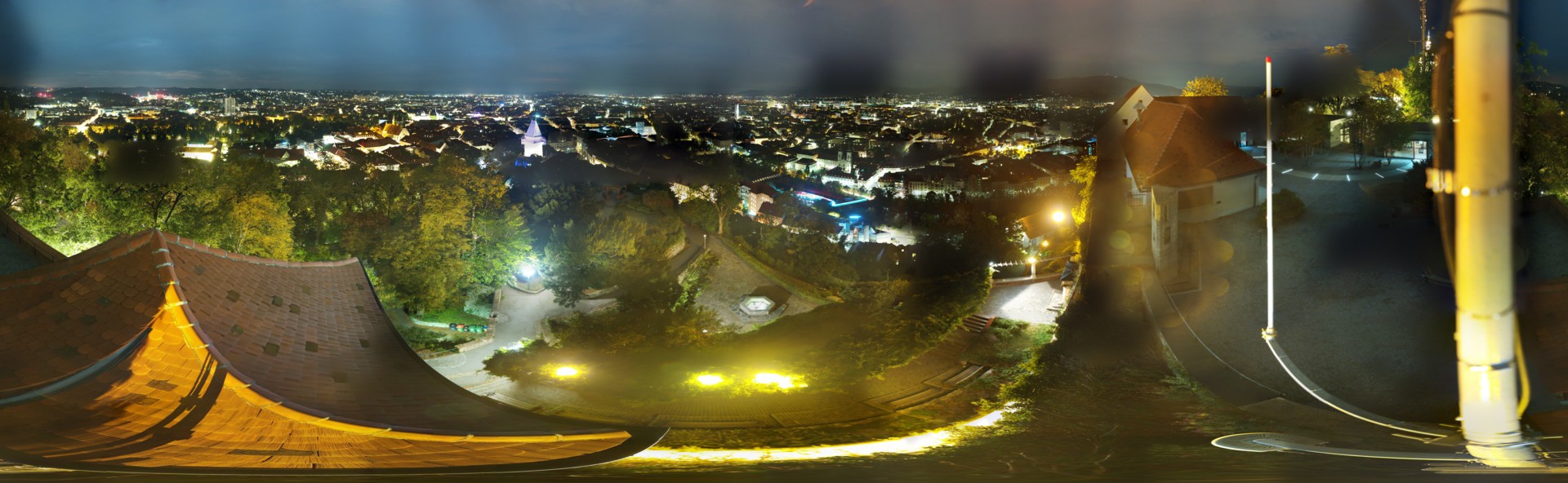 Archived image Graz: Webcam Castle Rock