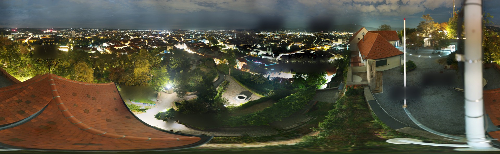 Archived image Graz: Webcam Castle Rock