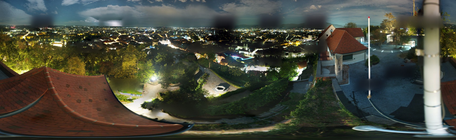 Archived image Graz: Webcam Castle Rock