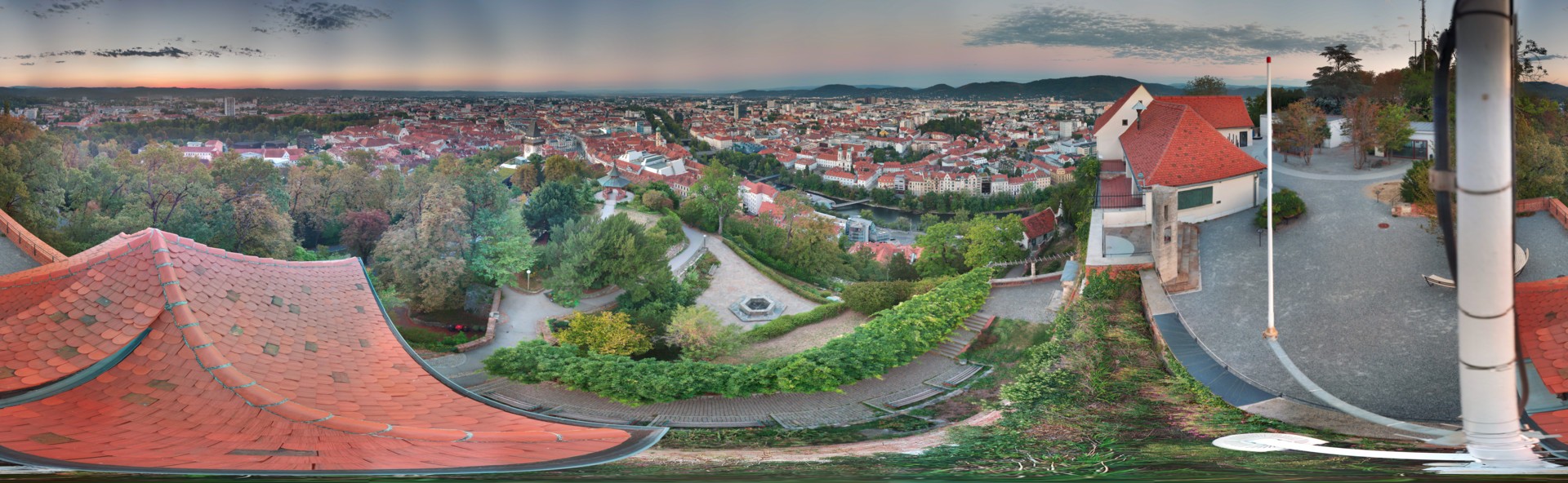 Archived image Graz: Webcam Castle Rock