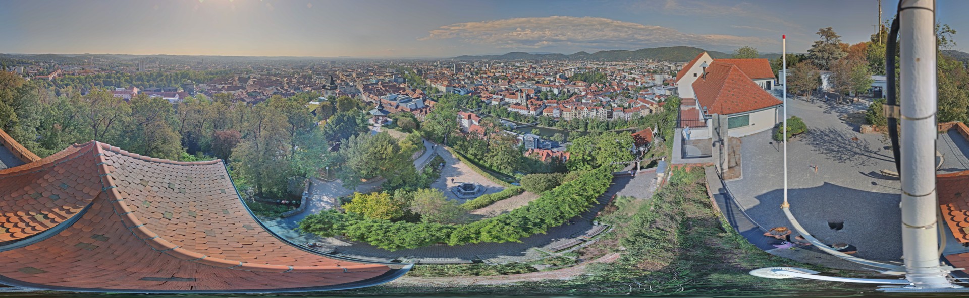 Archived image Graz: Webcam Castle Rock
