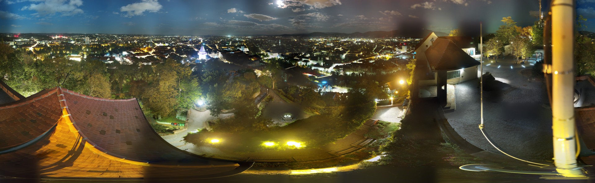 Archived image Graz: Webcam Castle Rock