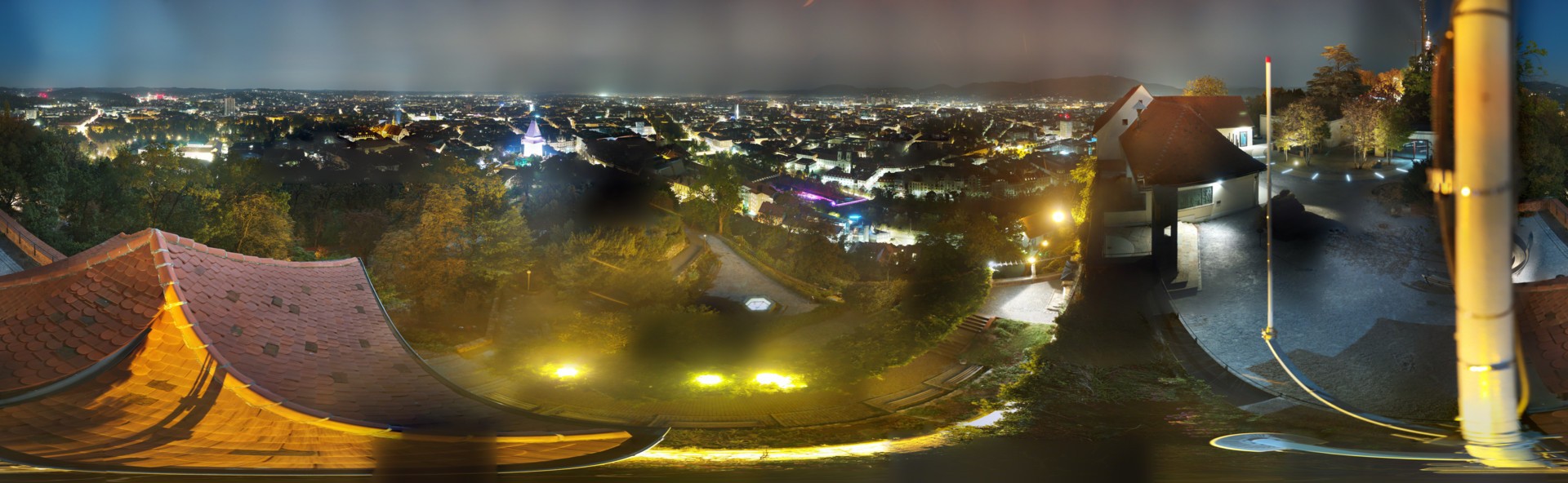 Archived image Graz: Webcam Castle Rock